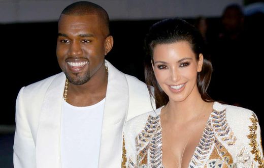 Kim Kardashian and Kanye West