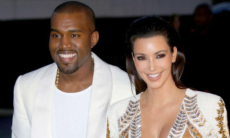 Kim Kardashian and Kanye West