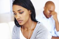 Unhappy woman in a relationship [Credit: Shutterstock]