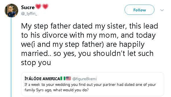 Woman ‘explains’ why she is married to stepfather who her mom divorced