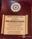Nigerian university confers honorary doctorate degree on Mahama