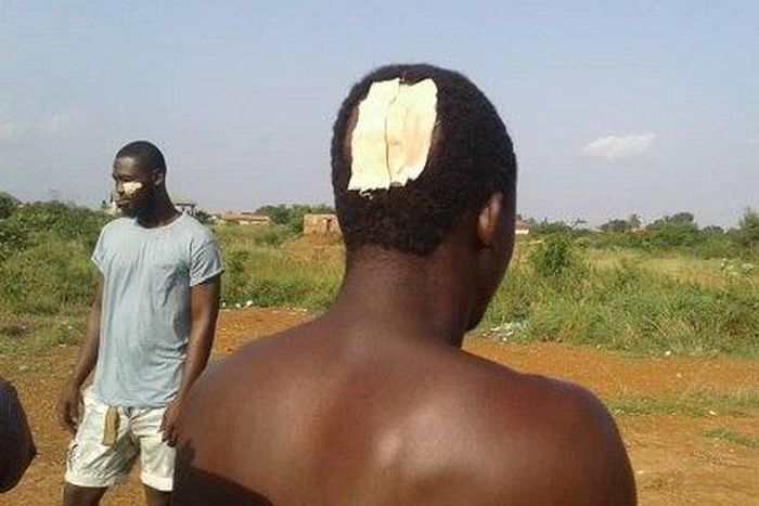 Two of the injured persons