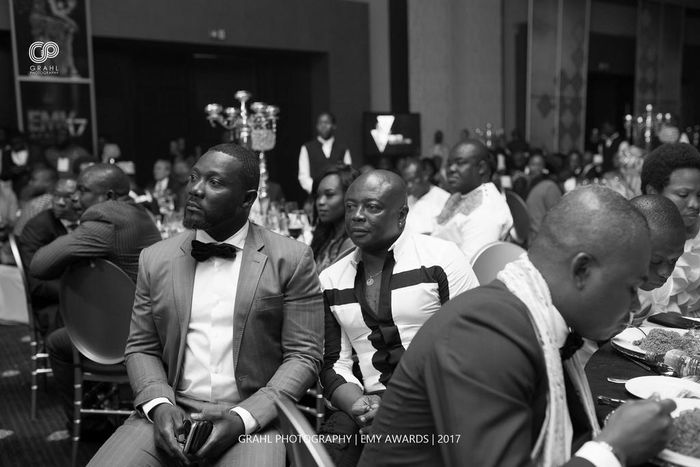 Abedi Pele at the 2017 Exclusive Men of the Year Awards.