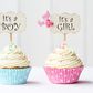 it's a girl it's a boy cupcakes
