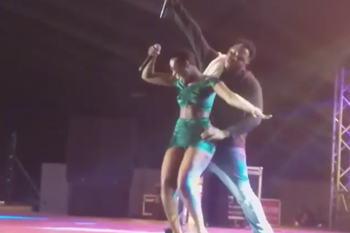 Fella Makafui and Medikal