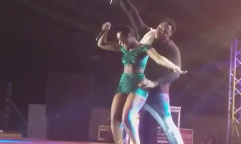 Fella Makafui and Medikal