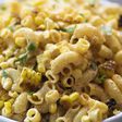 Corn and pasta salad