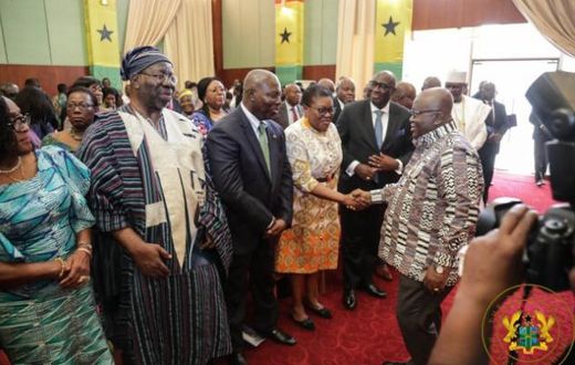 President Akufo-Addo meets Ghana’s High Commissioners and Ambassadors