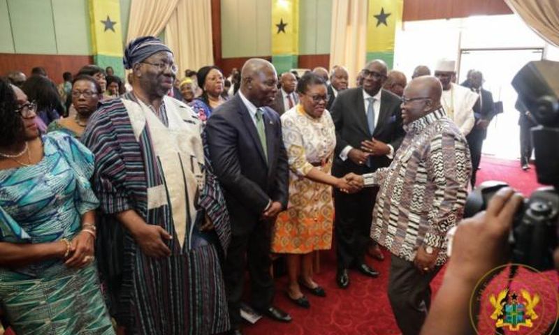 President Akufo-Addo meets Ghana’s High Commissioners and Ambassadors
