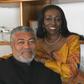 Jerry Rawlings and Nana Konadu
