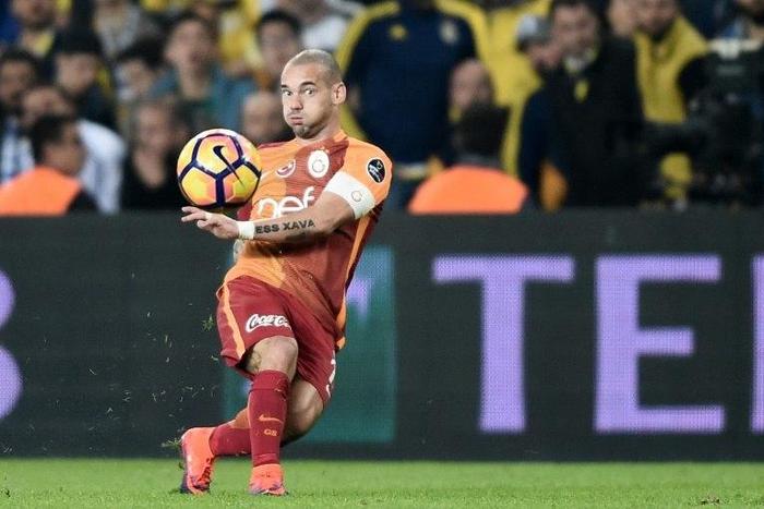 Wesley Sneijder joined Istanbul giants Galatasaray in January 2013, scoring 46 goals in 175 appearances for the team