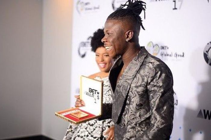 Ghana's Stonebwoy also benefited from MenzGold's sponsorship