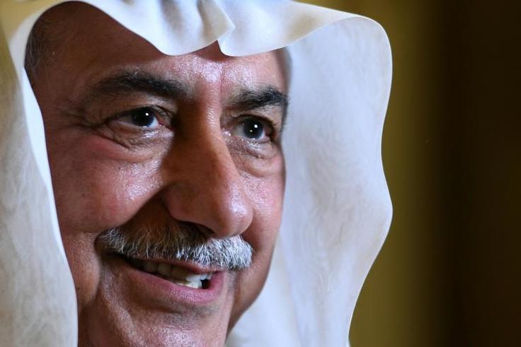 Ibrahim al-Assaf, the new Saudi foreign minister, speaks to AFP at his residence in the Saudi capital Riyadh, on December 28, 2018