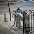A homemade bomb outside a Greek Orthodox church in central Athens injured a police officer and the site's caretaker, but there were no immediate claims of responsibility