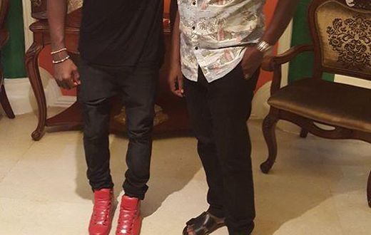 Stoneybwoy and his father-in-law