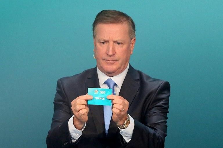 Former Ireland international Ronnie Whelan was one of the former players involved in the Euro 2020 draw