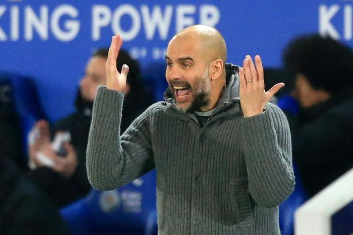 In a funk: Pep Guardiola's Manchester City have lost three of their last four Premier League games