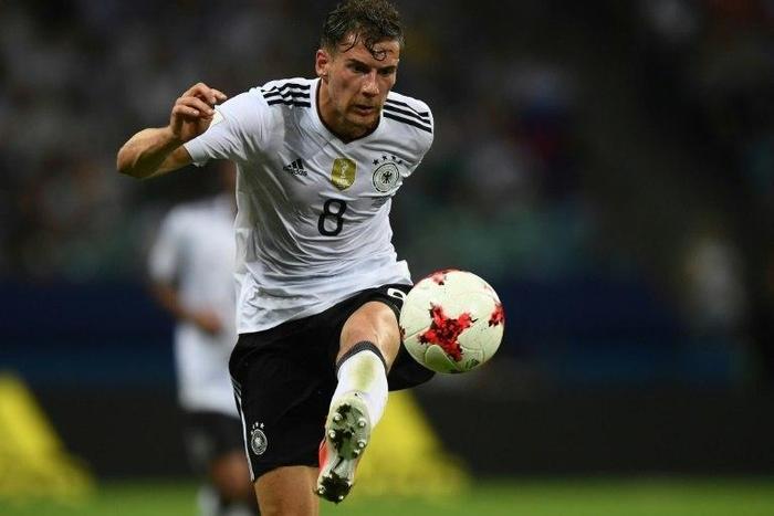 Germany's midfielder Leon Goretzka secured his position as a Confederations Cup top scorer and his team's position in the finals when he scored two goals against Mexico