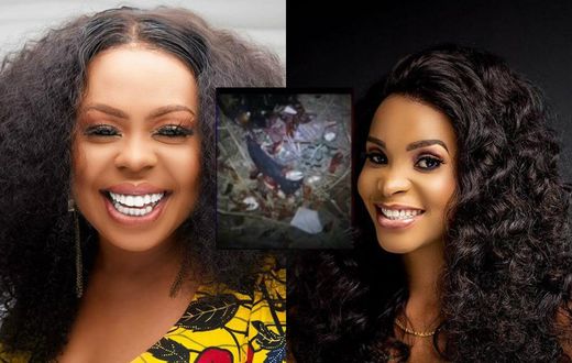 Benedicta Gafah and Afia Schwarzenegger