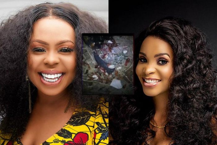 Benedicta Gafah and Afia Schwarzenegger