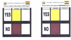 Provisional results from the referendum indicates massive votes for YES