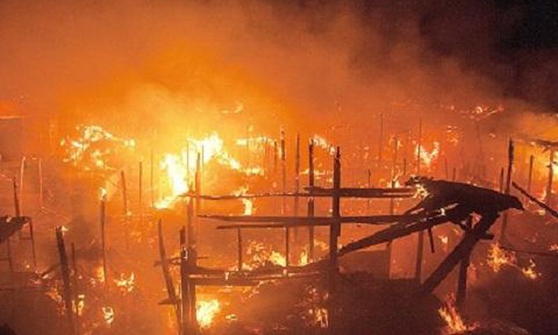 Two die in fire ourtbreak at Kokomlemle