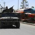 Afghan forces patrol in Ghazni in August 2018 following days of intense fighting against Taliban militants. US peace envoy Zalmay Khalilzad has raised doubts about the Taliban's desire to end the 17-year war