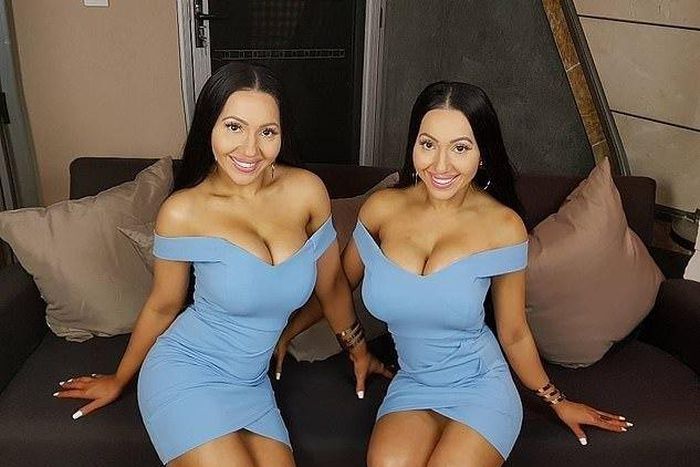 Twins who share one boyfriend undergo reverse surgery to look natural