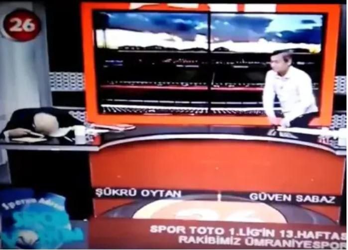 TV host collapses as he suffers heart attack live on air