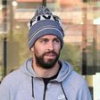 Barcelona's Gerard Pique after appearing in court for driving without a valid licence