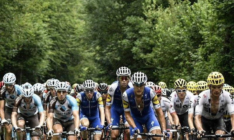 Tour de France cyclists will be resting after a gruelling ninth stage of the race that saw five riders crash out