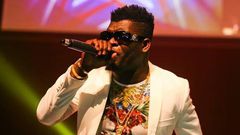 Castro performing on stage