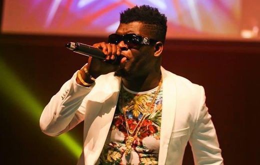 Castro performing on stage