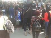 Chaos at GIJ; police storm campus following protest