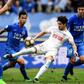 Brazil's Alexandre Pato (centre) in action for Chinese Super League side Tianjin Quanjian