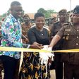 Ohemaa Mercy commissions 20k cedis borehole at James Camp Prison