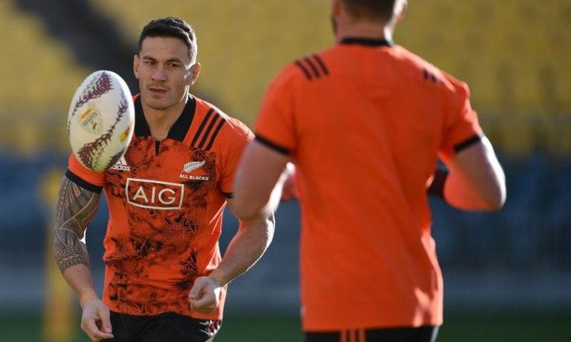 The British and Irish Lions will make shutting down All Blacks player Sonny Bill Williams (L) a priority in the second Test in Wellington