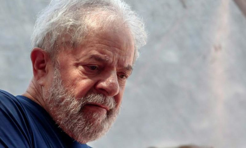 Brazil's former president Luiz Inacio Lula da Silva -- seen here in April 2018 -- saw his hopes of being released from prison, where he is serving a 12-year sentence for corruption, quickly dashed in a tussle among supreme court judges