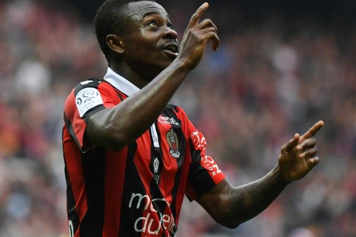 Nice's Ivorian midfielder Jean Michael Seri, pictured in April 2017, may move to Barcelona
