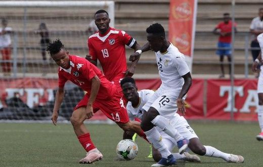 Black Stars B suffer defeat against Namibia