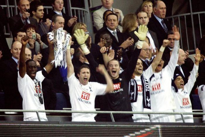 Tottenham beat Chelsea in extra time to win the 2008 League Cup final at Wembley