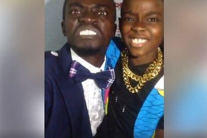 Lil Win and DJ Switch spotted goofing around