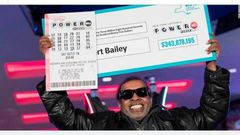 Robert Bailey is a big winner