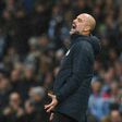 Manchester City Pep Guardiola lets out his frustration in a shock 3-2 defeat to Crystal Palace