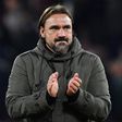 Daniel Farke's (pictured October 2018) side recorded their sixth consecutive league victory to move three points clear of the chasing pack in the race to reach the top flight