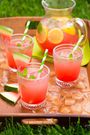 How to make water melon squash cocktail