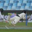 Kiwi wicketkeeper BJ Watling runs out Pakistani batsman Azhar Ali for 81