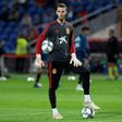 Spain's goalkeeper David de Gea's (pictured November 18, 2018) deal was set to expire at the end of the 2018 season and, without activating the extension clause, he could have entered into pre-contract talks with another club