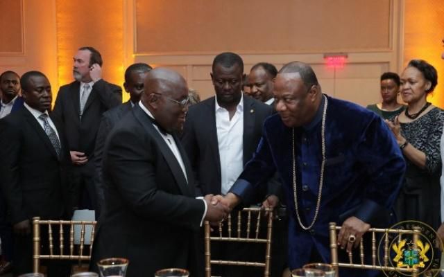 Archbishop Duncan-Williams and President Akufo-Addo