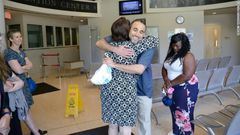 Richard Anthony Jones with his family (CNN)